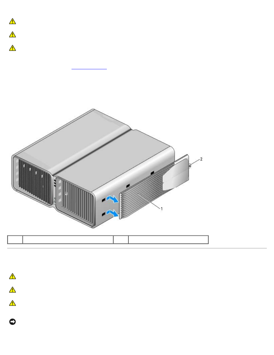 Replacing the computer cover, Replacing the computer, Cover | Dell XPS 710 H2C User Manual | Page 61 / 87