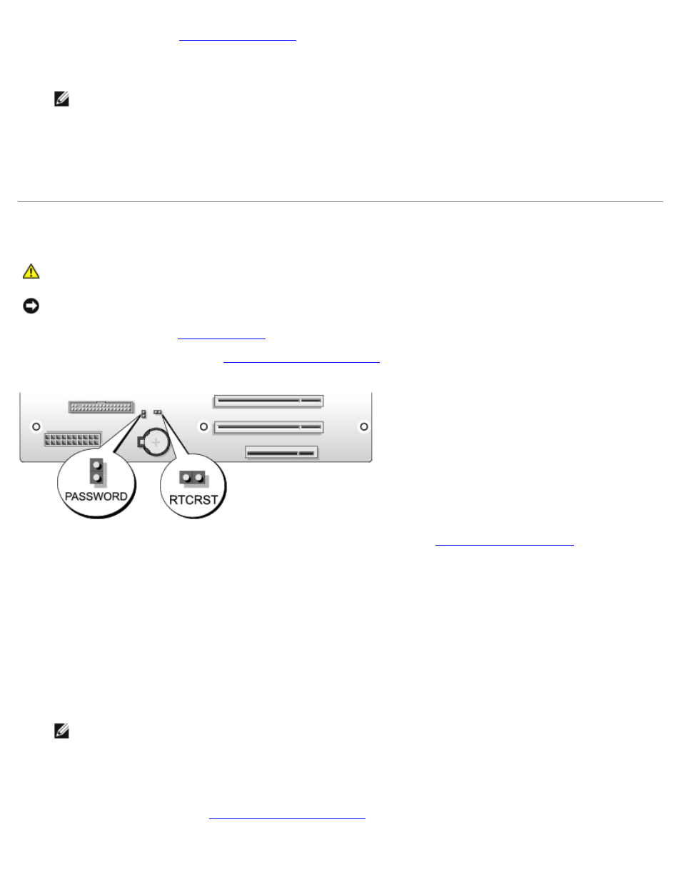 Clearing forgotten passwords | Dell XPS 710 H2C User Manual | Page 81 / 87