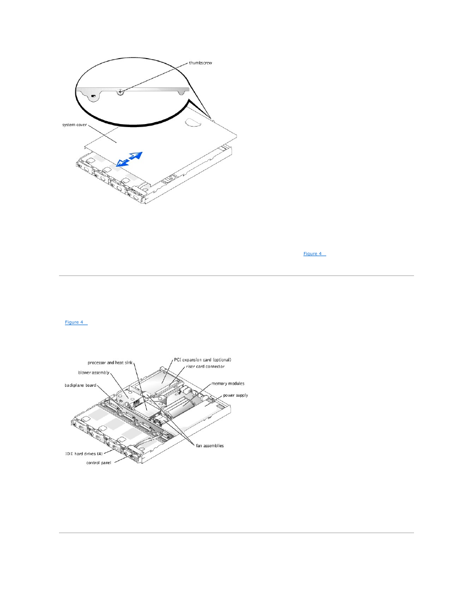 Inside the system, Control panel, Replacing the system cover | Dell PowerVault 725N (Rackmount NAS Appliance) User Manual | Page 27 / 50