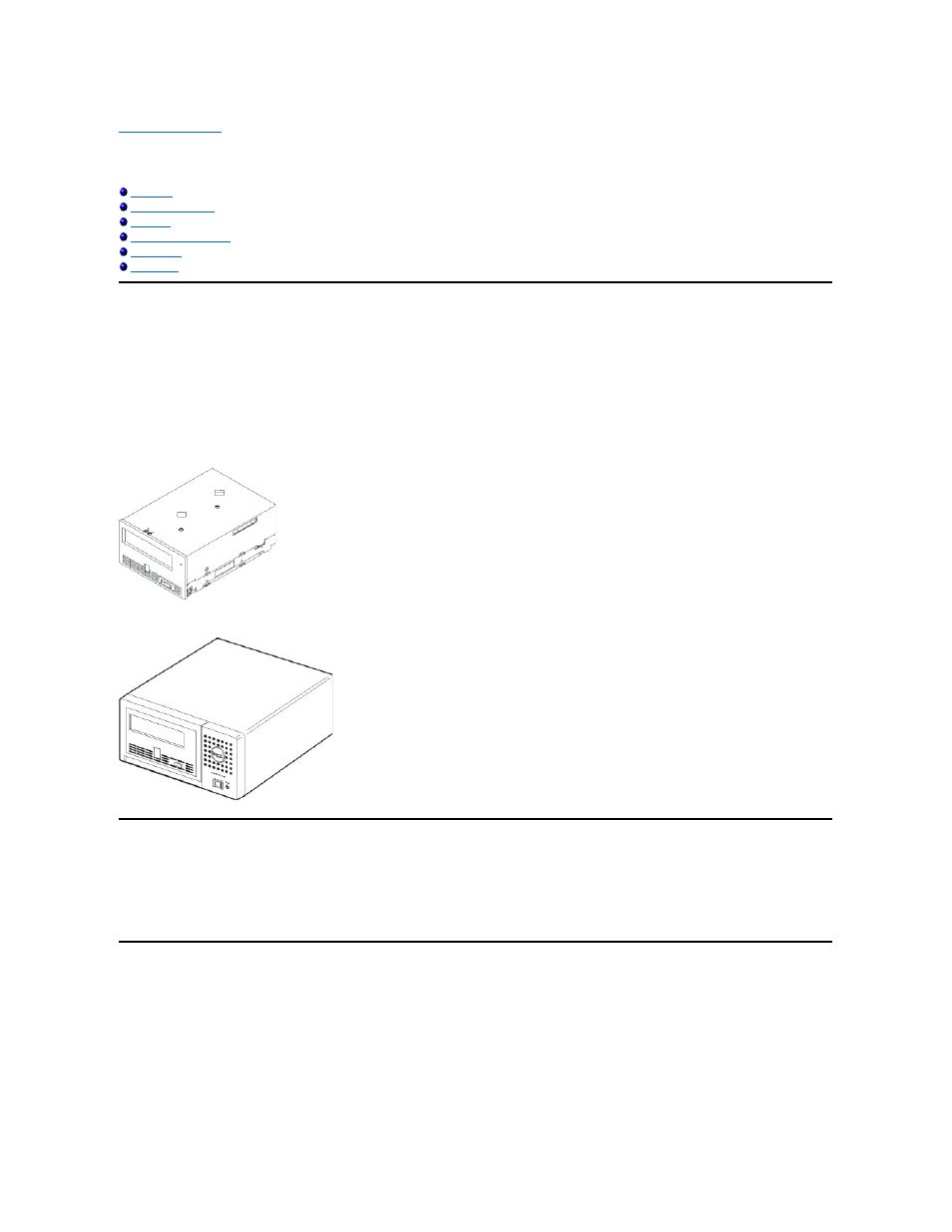 Introduction: dell, Powervault, 110t lto-3 tape drive user's guide | Overview, Scsi bus interface, Features | Dell PowerVault 110T LTO3 User Manual | Page 8 / 31
