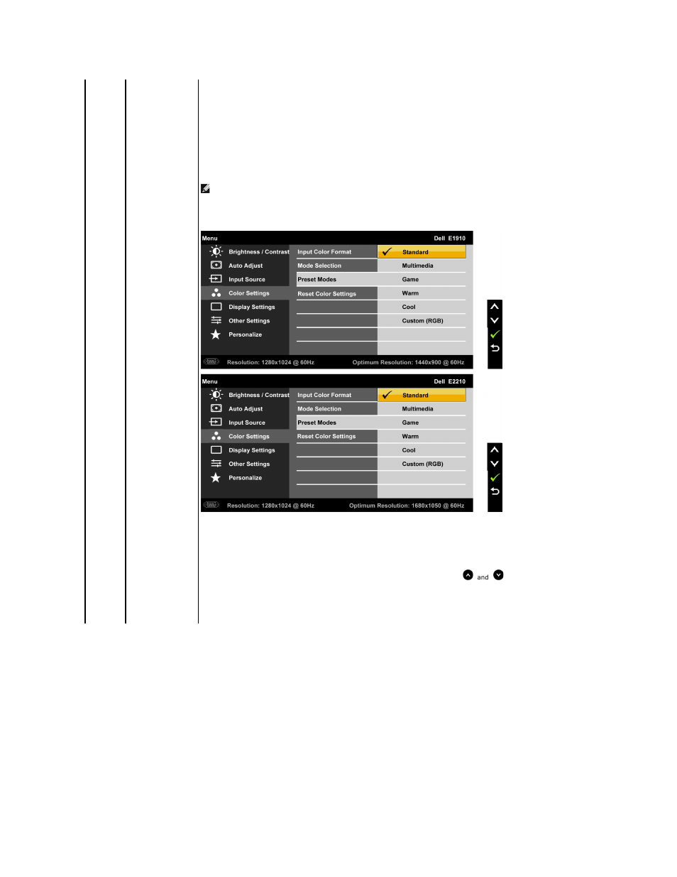 Dell E2210 Monitor User Manual | Page 18 / 34