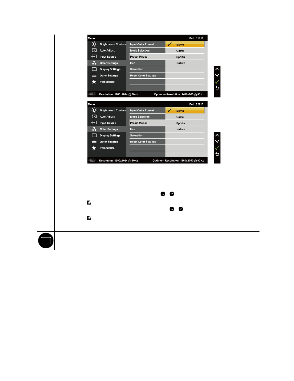 Dell E2210 Monitor User Manual | Page 19 / 34