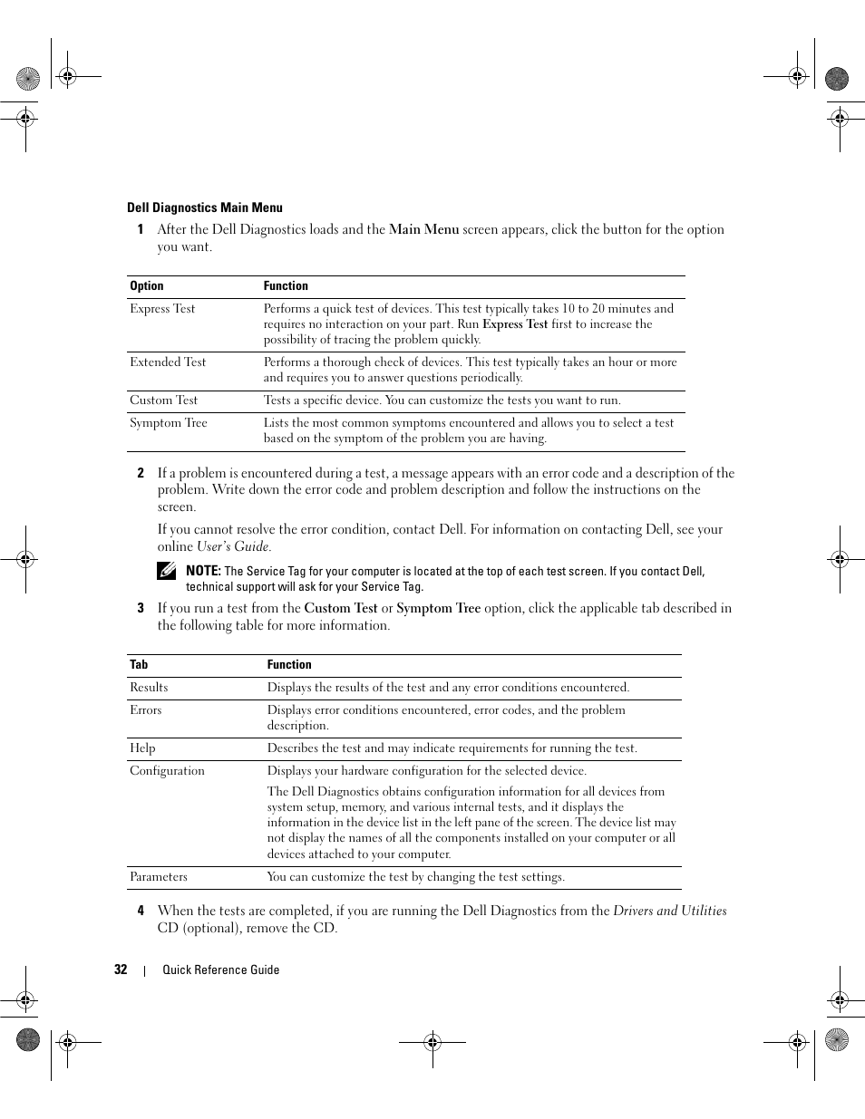 Dell OptiPlex 320 User Manual | Page 32 / 44