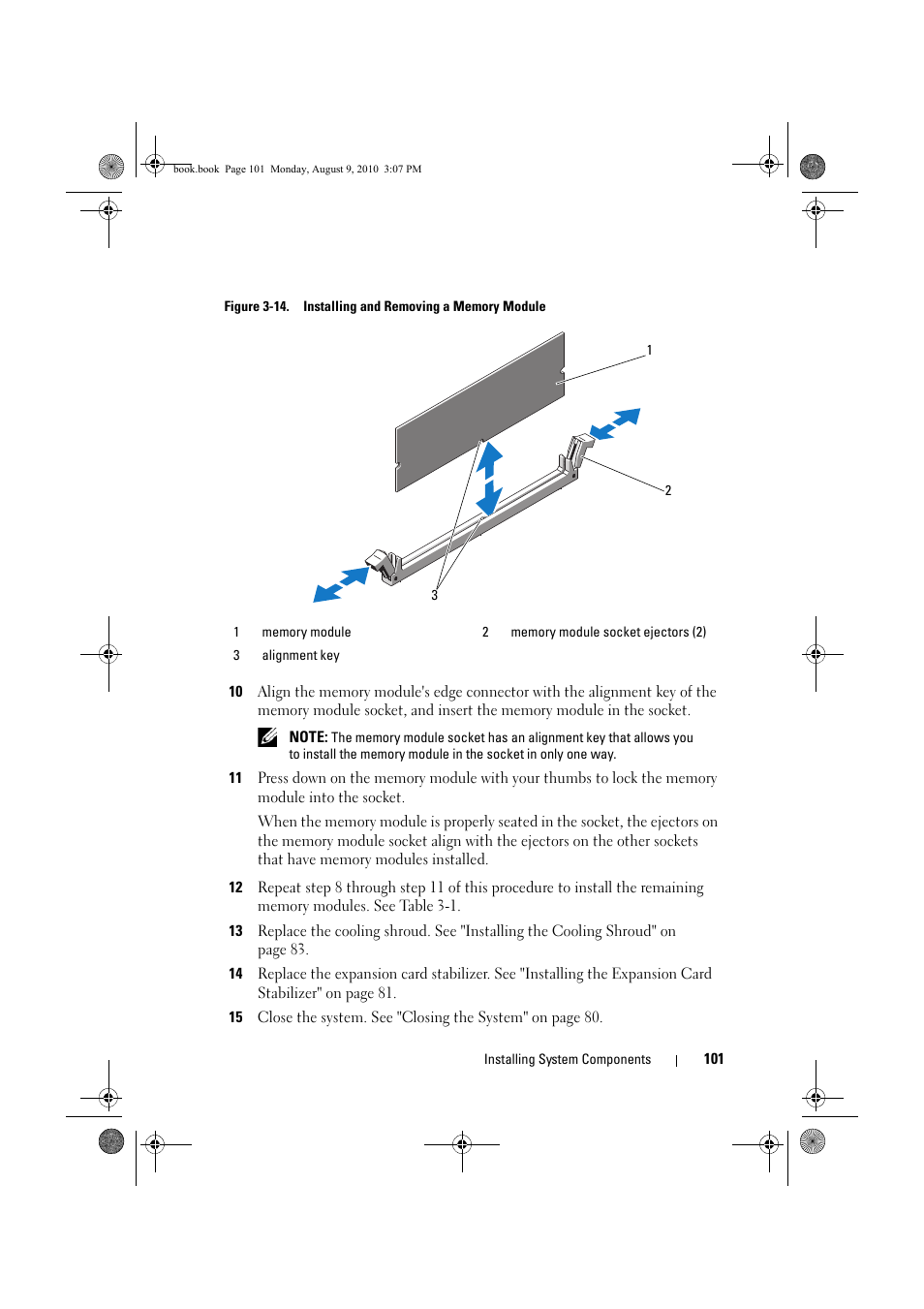 Et. see figure 3-14, Figure 3-14, to | Dell PowerVault NX200 User Manual | Page 103 / 166