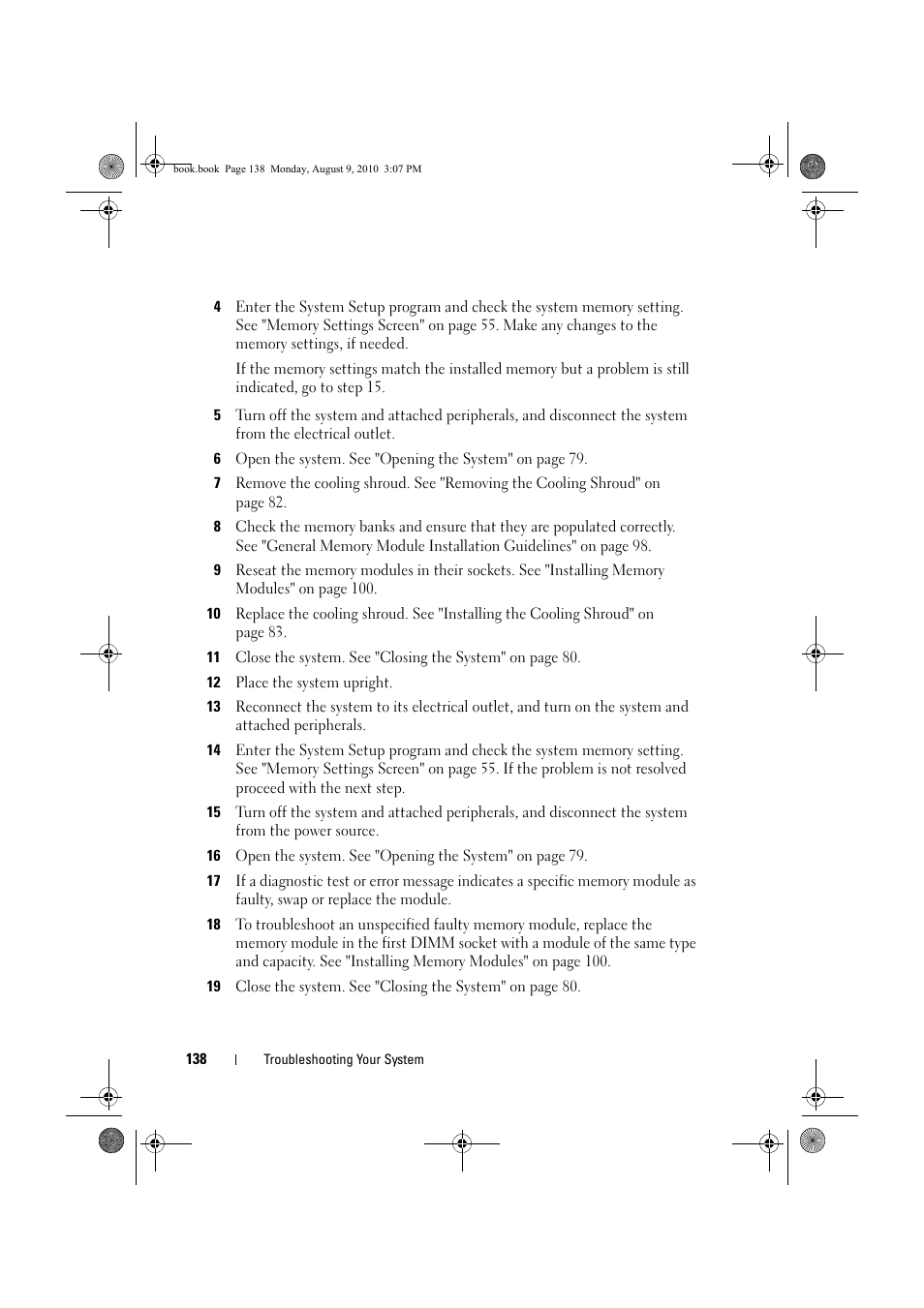 Go to step 15 i | Dell PowerVault NX200 User Manual | Page 140 / 166