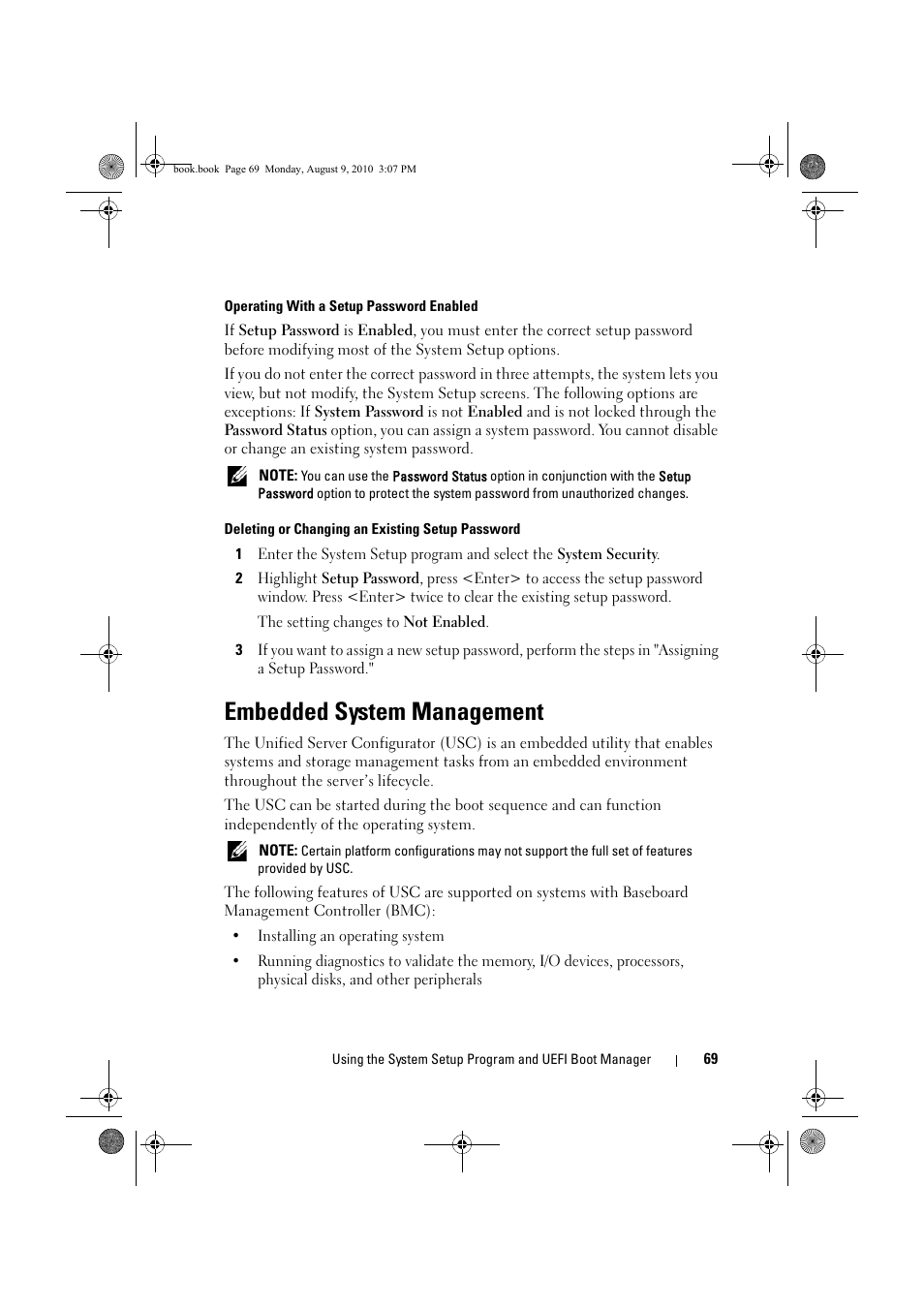 Embedded system management | Dell PowerVault NX200 User Manual | Page 71 / 166