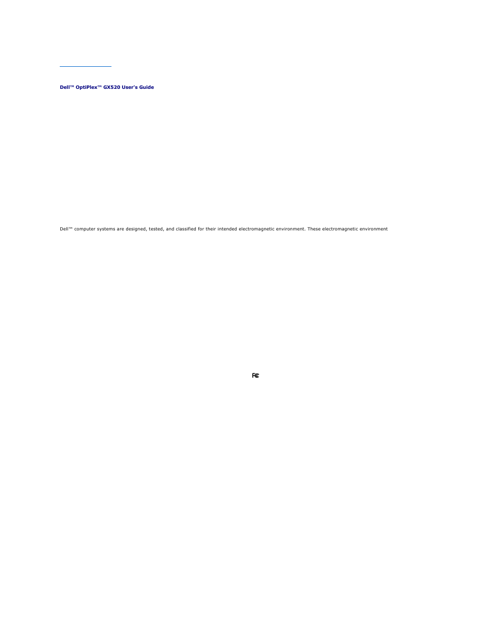 Fcc notices (u.s. only) | Dell OptiPlex GX520 User Manual | Page 111 / 229