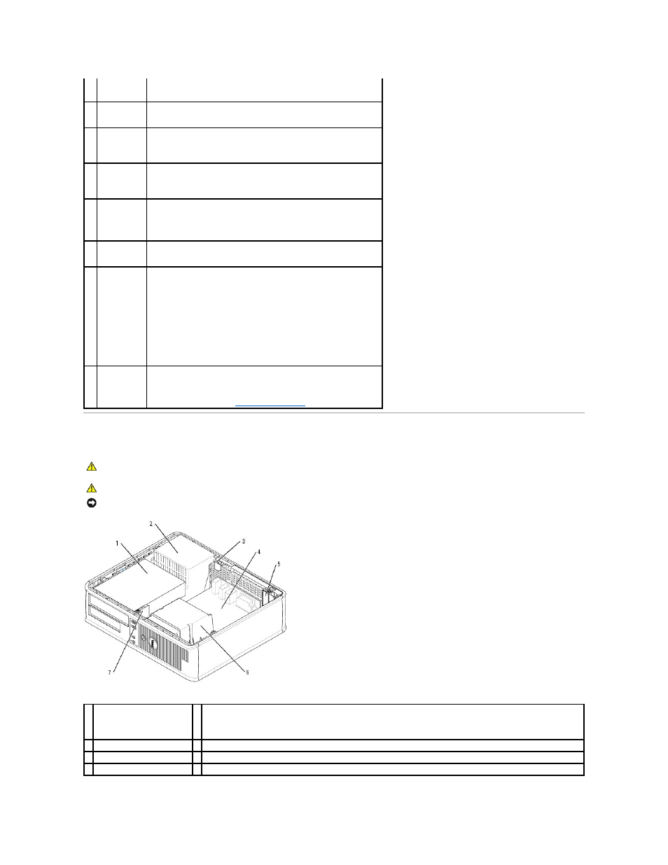 Inside your computer | Dell OptiPlex GX520 User Manual | Page 123 / 229