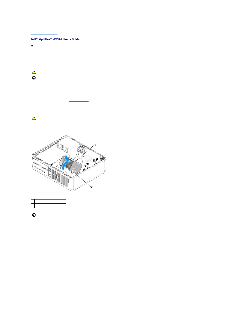 Processor, Removing the processor | Dell OptiPlex GX520 User Manual | Page 146 / 229