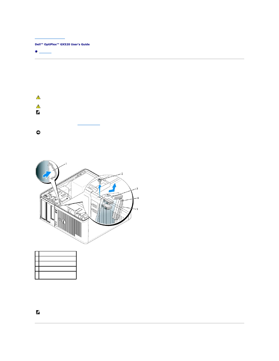 I/o panel, Removing the i/o panel, Replacing the i/o panel | Dell OptiPlex GX520 User Manual | Page 96 / 229