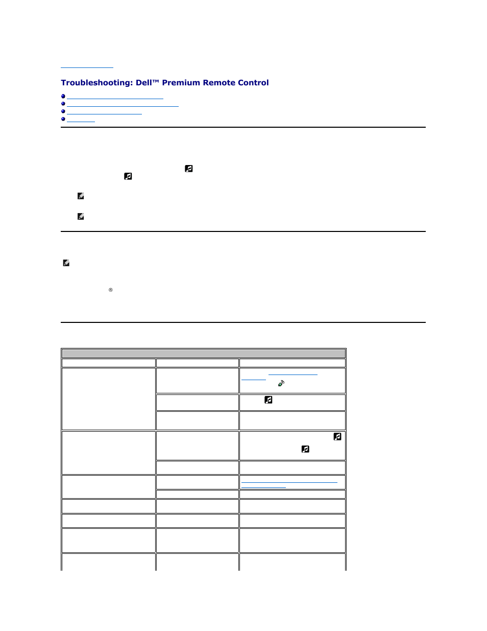 Troubleshooting: dell™ premium remote control, Adjusting the contrast on the lcd display, Reinstalling the lcd software service application | Common problems and solutions | Dell Premium Remote Control User Manual | Page 19 / 21