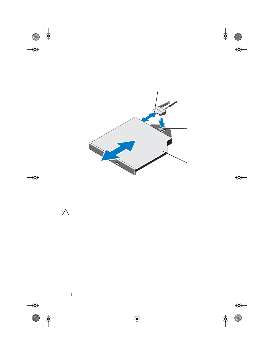 Installing an optical drive | Dell PowerEdge R815 User Manual | Page 84 / 196