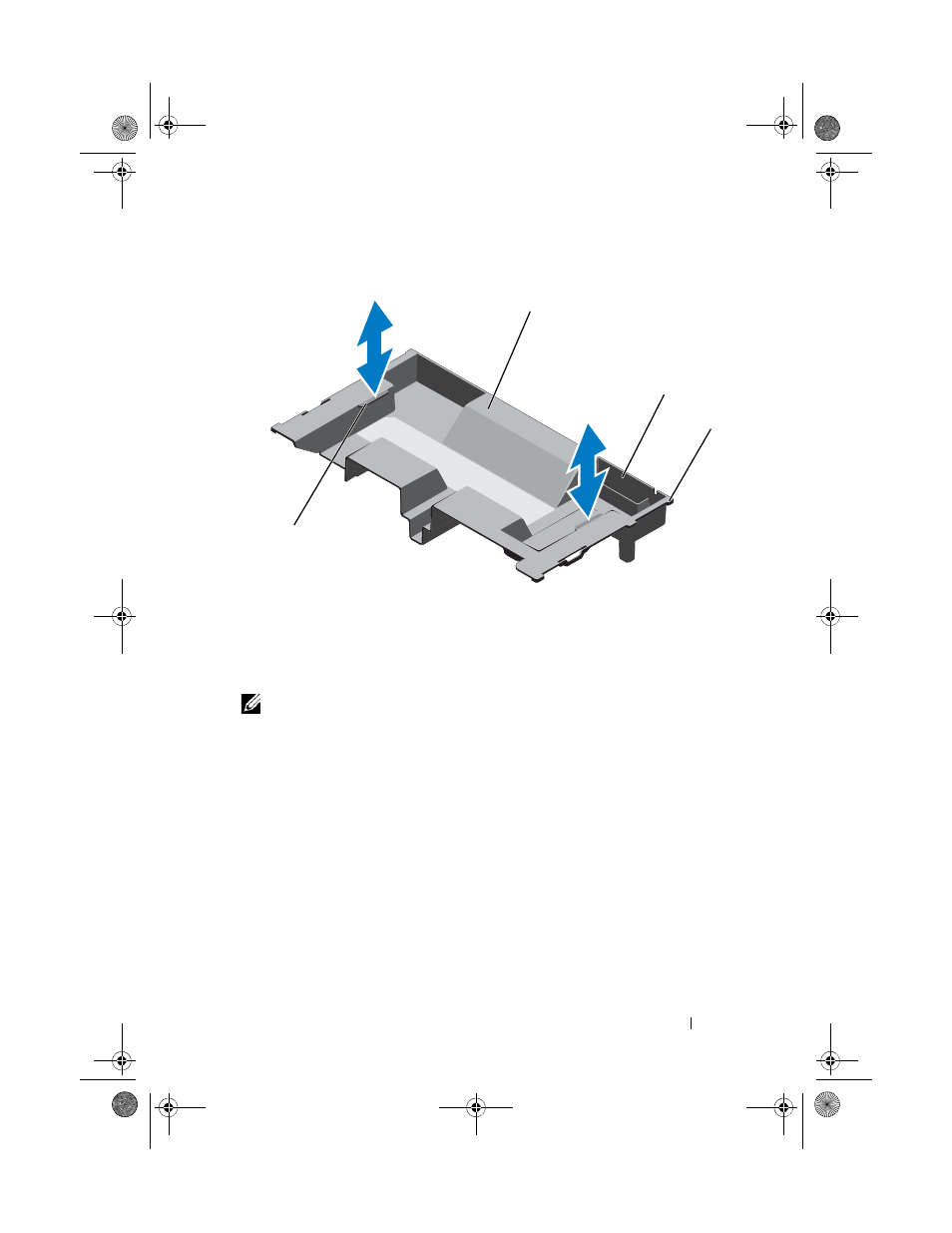 Installing the cooling shroud | Dell PowerEdge R815 User Manual | Page 89 / 196