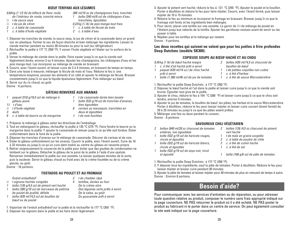 Besoin d’aide | Black & Decker SK300 User Manual | Page 18 / 18