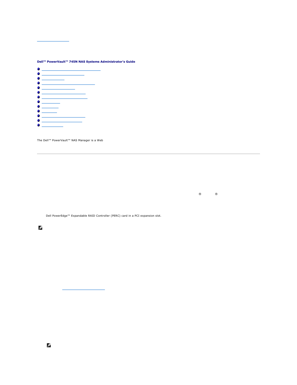 Nas manager, Determining a nas system's configuration | Dell PowerVault 745N User Manual | Page 23 / 89