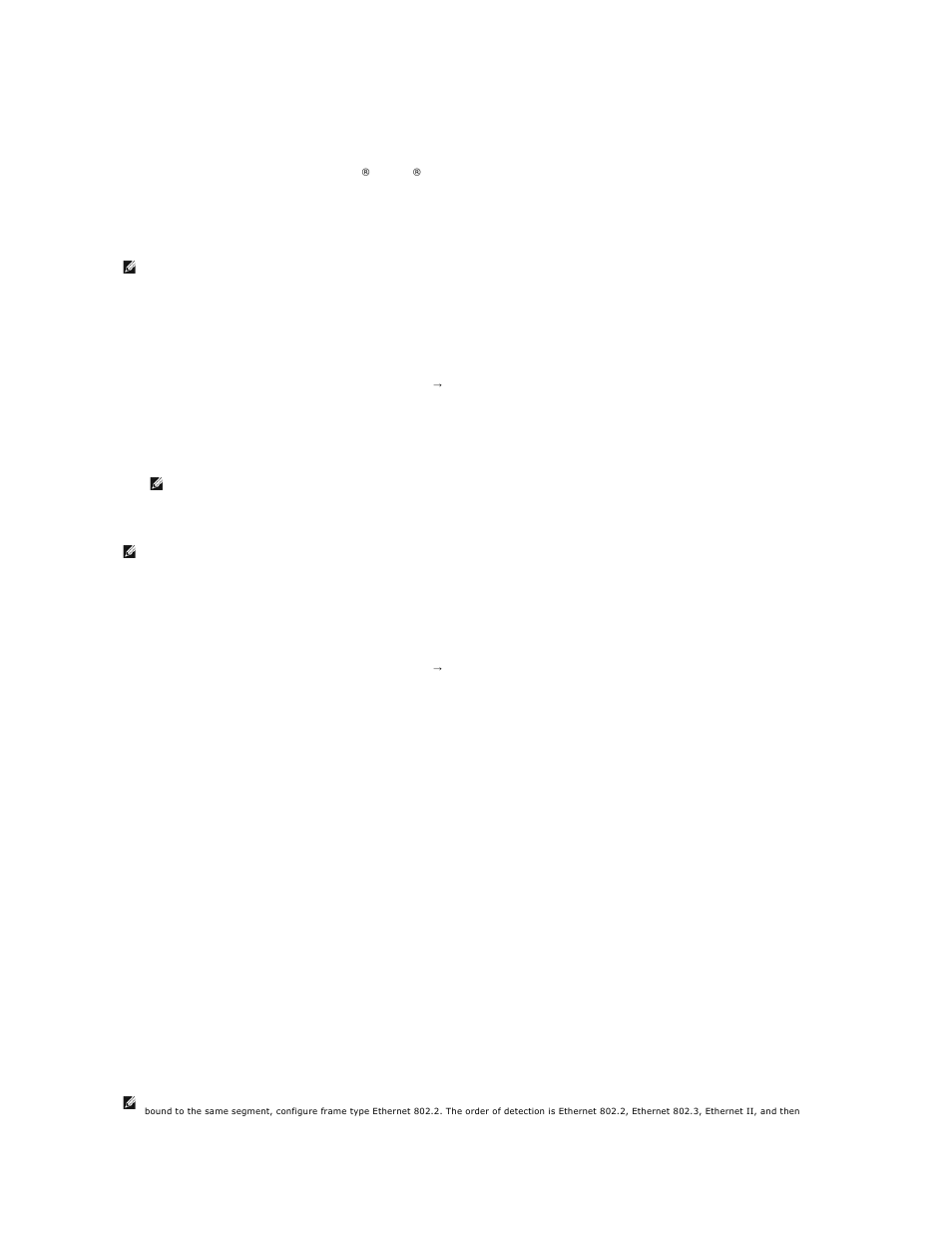 Services for the novell netware operating system, Sharing netware volumes, Viewing netware system properties | Configuring the nwlink ipx/spx compatible protocol | Dell PowerVault 745N User Manual | Page 71 / 89