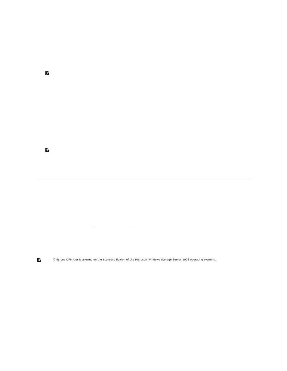 Using dfs, Creating a standalone dfs root | Dell PowerVault 745N User Manual | Page 84 / 89