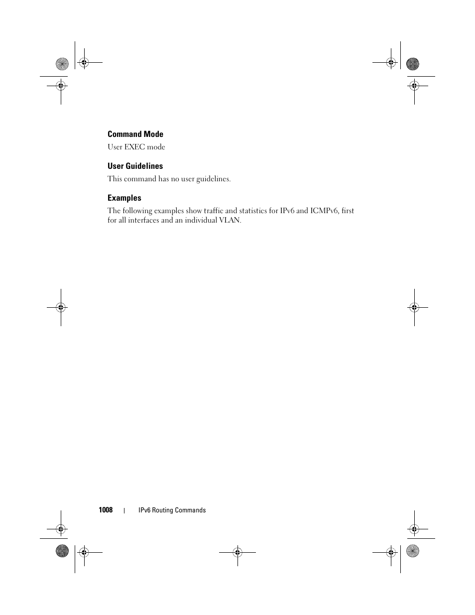 Command mode, User guidelines, Examples | Dell POWEREDGE M1000E User Manual | Page 1008 / 1682