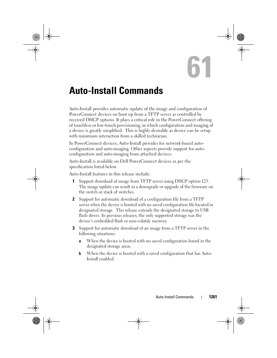 Auto-install commands, Auto-install, Commands | Dell POWEREDGE M1000E User Manual | Page 1263 / 1682