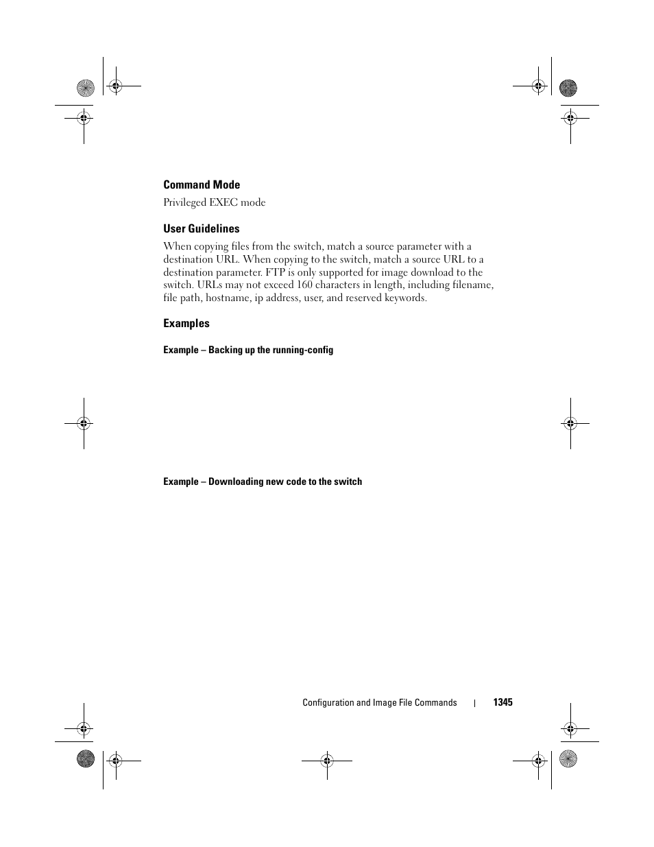 Command mode, User guidelines, Examples | Dell POWEREDGE M1000E User Manual | Page 1347 / 1682