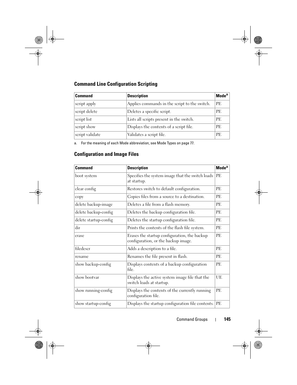 Command line configuration scripting, Command line, Configuration scripting | Dell POWEREDGE M1000E User Manual | Page 145 / 1682