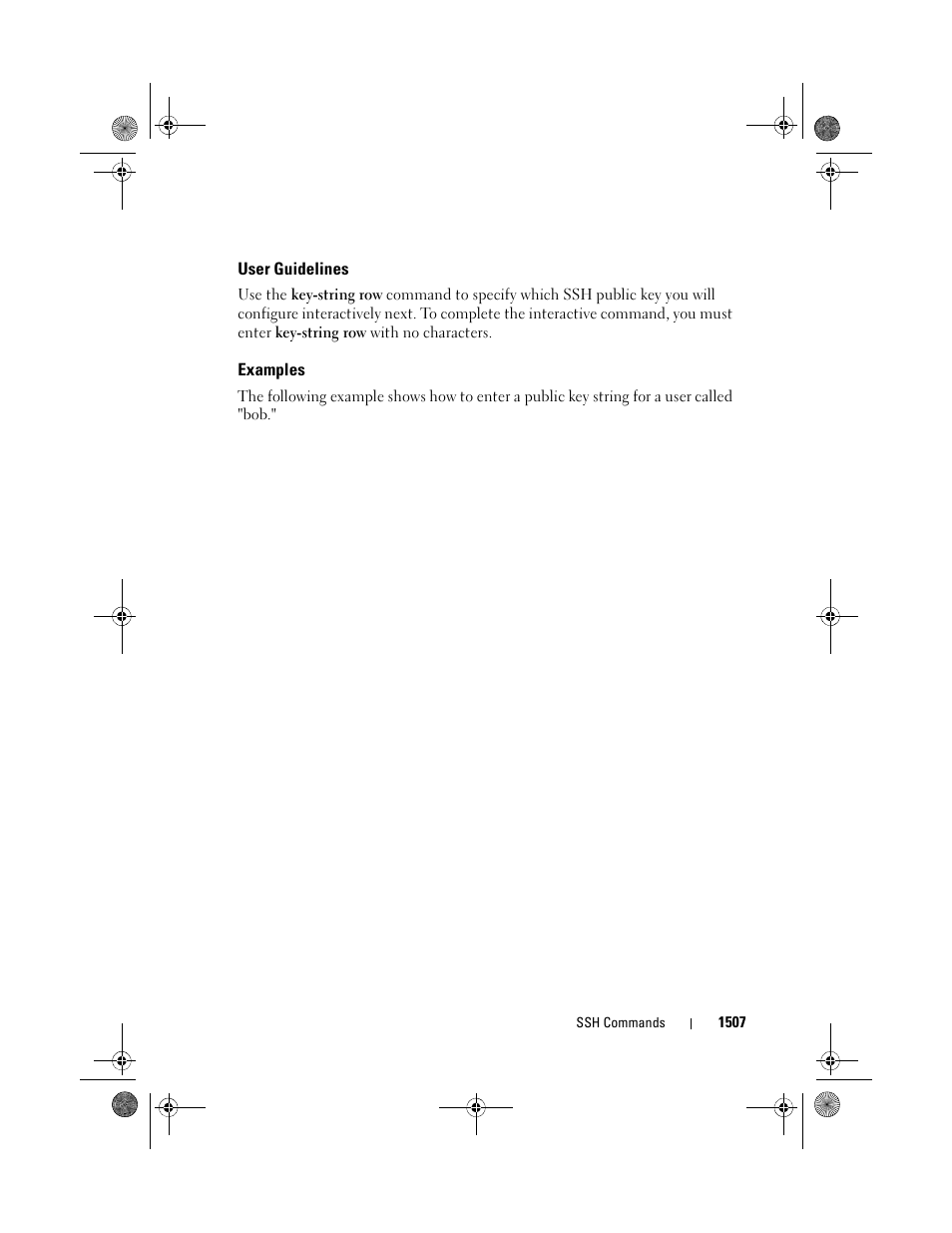 User guidelines, Examples | Dell POWEREDGE M1000E User Manual | Page 1511 / 1682