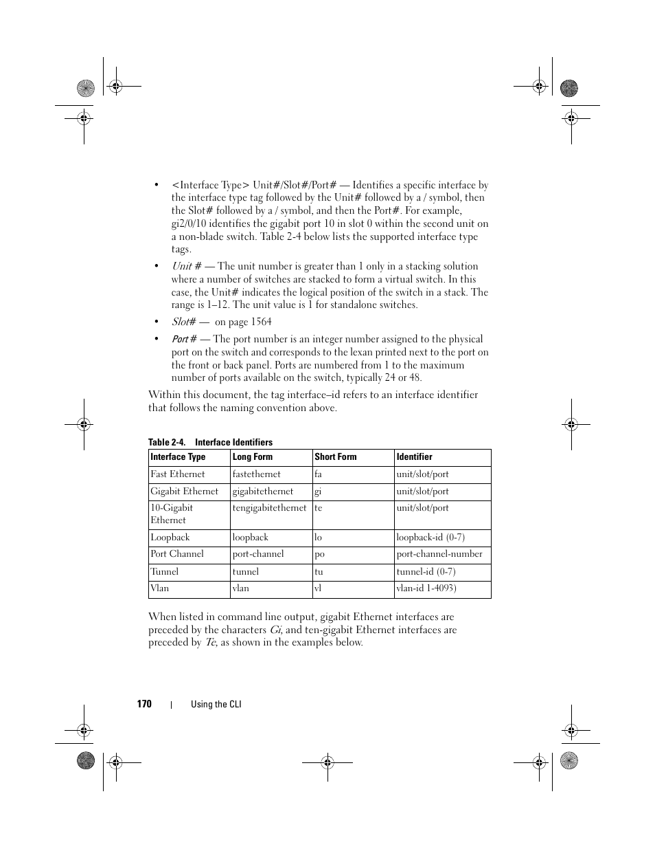 Dell POWEREDGE M1000E User Manual | Page 170 / 1682