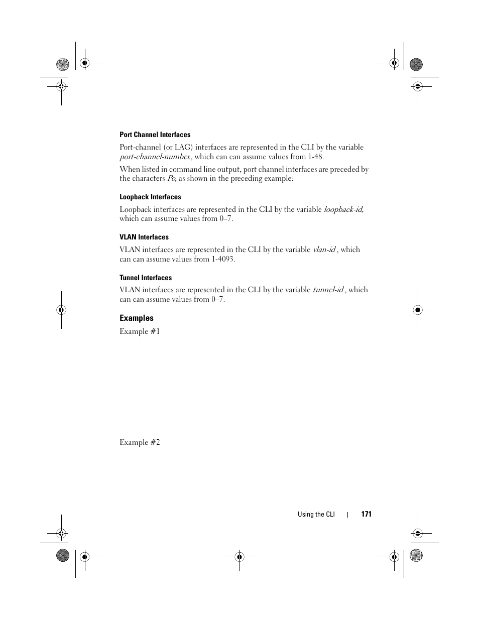 Examples | Dell POWEREDGE M1000E User Manual | Page 171 / 1682