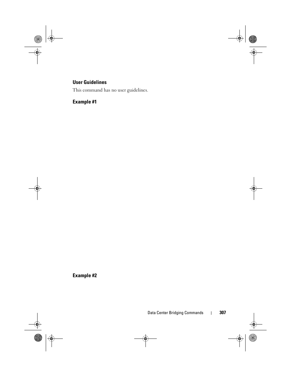 User guidelines, Example #1, Example #2 | Dell POWEREDGE M1000E User Manual | Page 307 / 1682