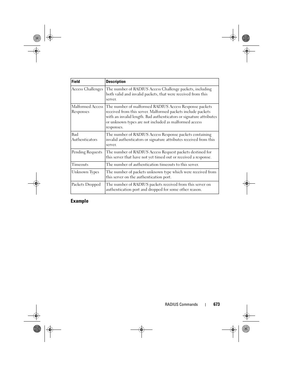 Example | Dell POWEREDGE M1000E User Manual | Page 673 / 1682