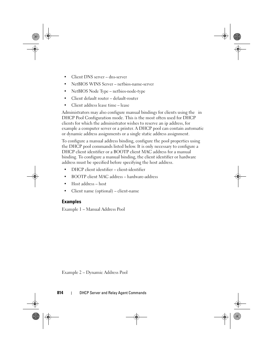 Examples | Dell POWEREDGE M1000E User Manual | Page 814 / 1682