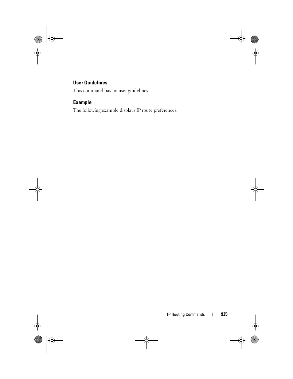 User guidelines, Example | Dell POWEREDGE M1000E User Manual | Page 935 / 1682