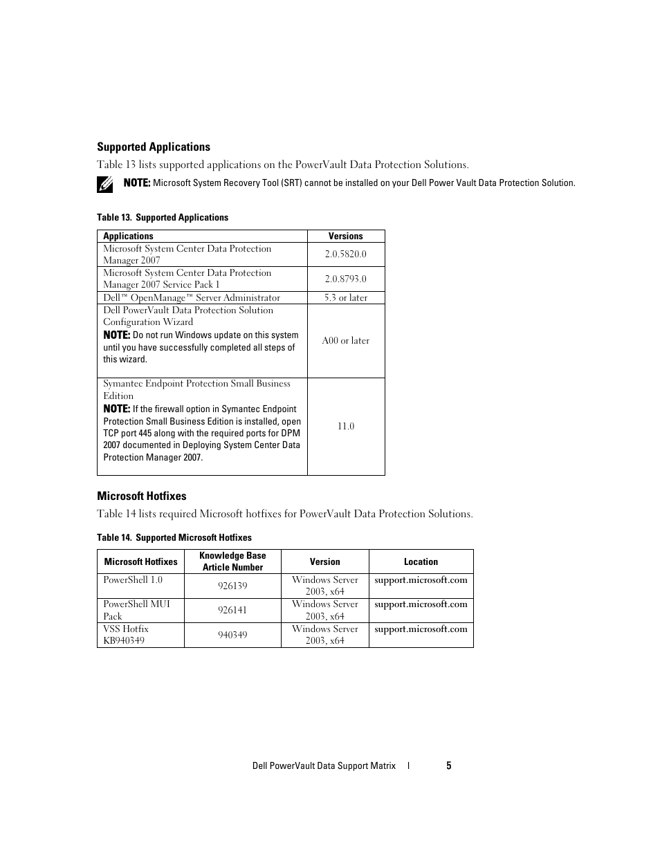 Dell PowerVault DP500 User Manual | Page 5 / 6