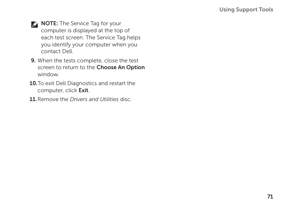 Dell XPS 14 (L401X, Late 2010) User Manual | Page 73 / 106