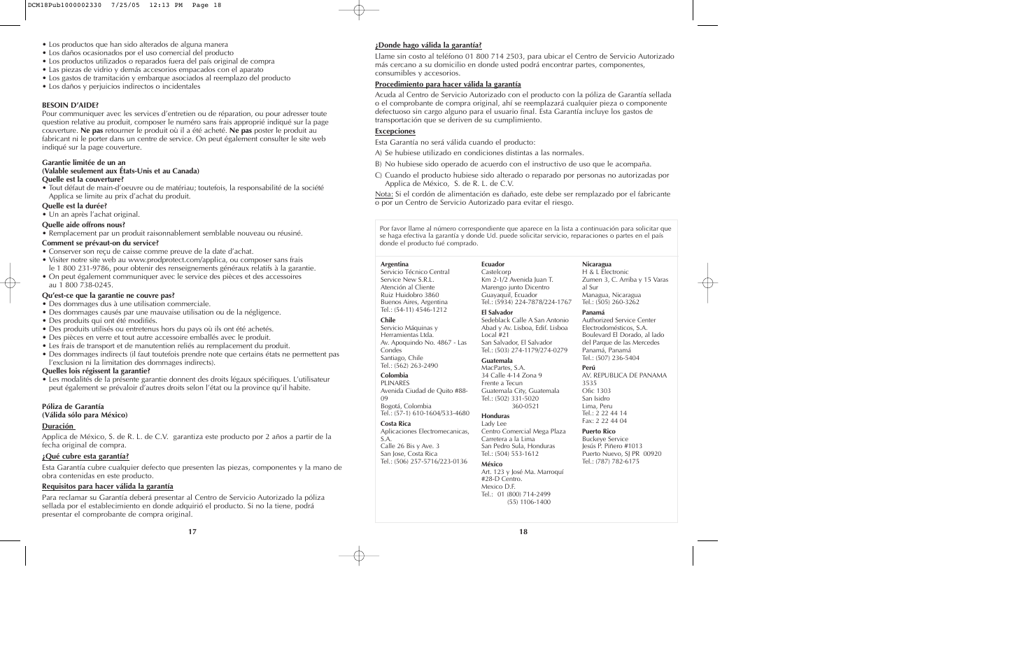 Black & Decker BREW 'N GO DCM18 User Manual | Page 10 / 11