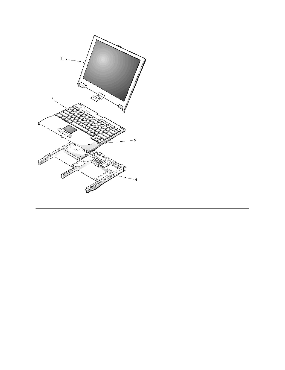 Exploded view of base assembly | Dell Inspiron 3500 User Manual | Page 136 / 166