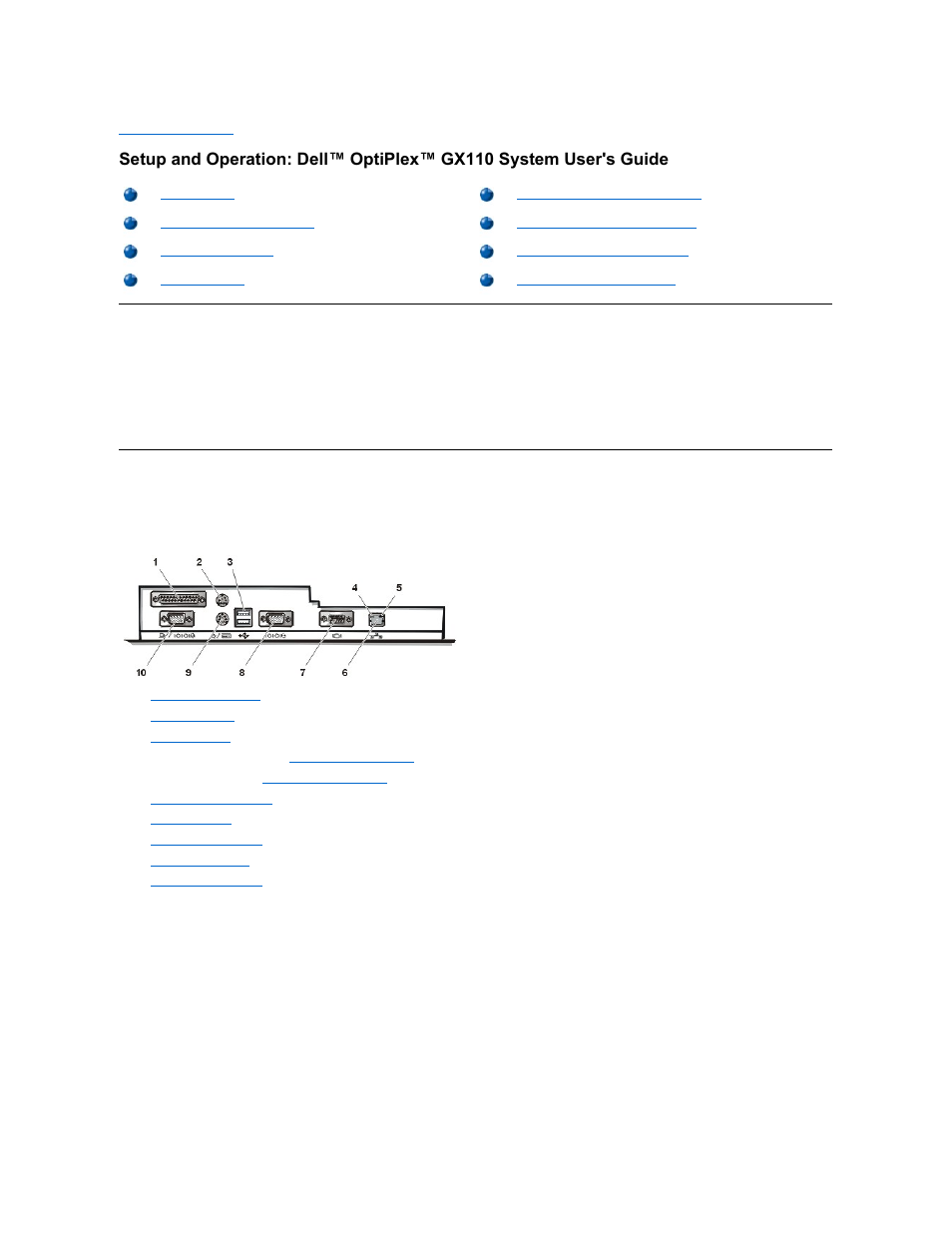 Dell OptiPlex GX110 User Manual | Page 110 / 137