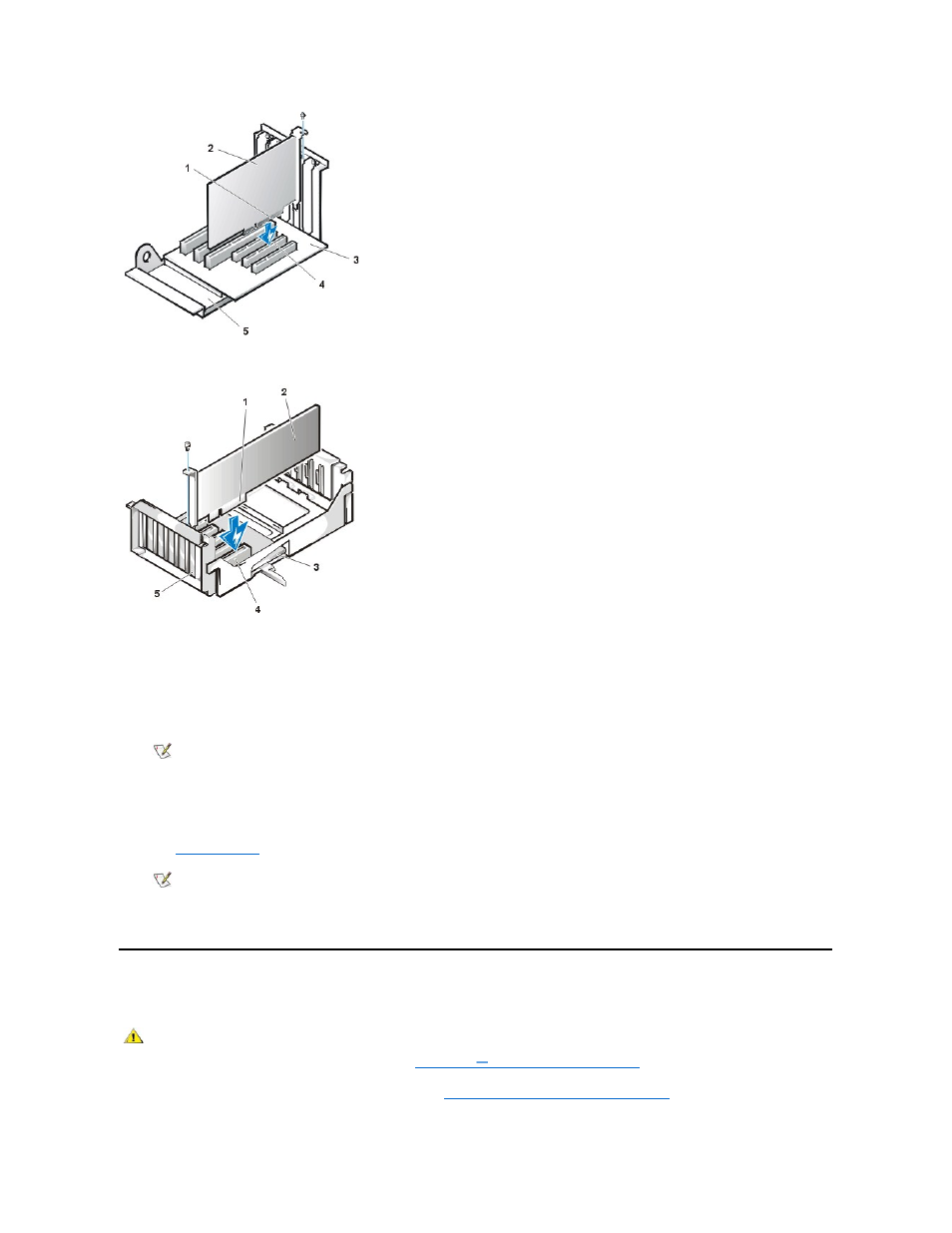 Removing an expansion card, Figure 13 | Dell OptiPlex GX110 User Manual | Page 39 / 137