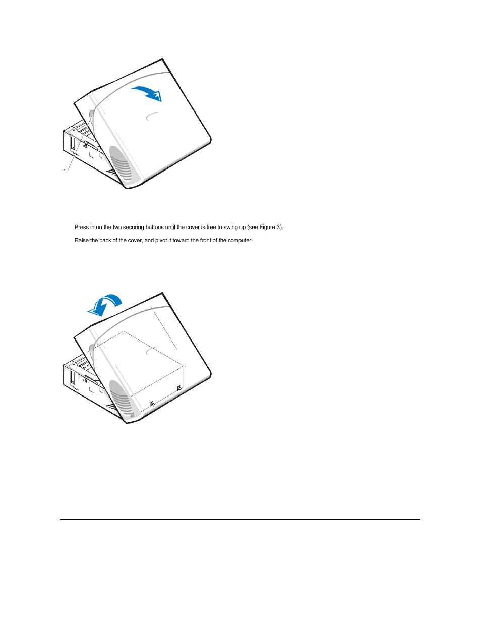 Eject and power buttons | Dell OptiPlex GX110 User Manual | Page 93 / 137