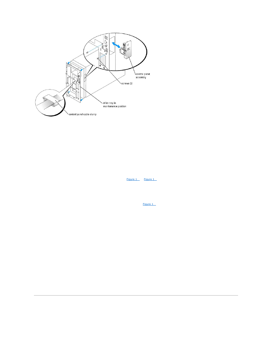 System board, Installing the control panel assembly | Dell PowerEdge 2800 User Manual | Page 6 / 11