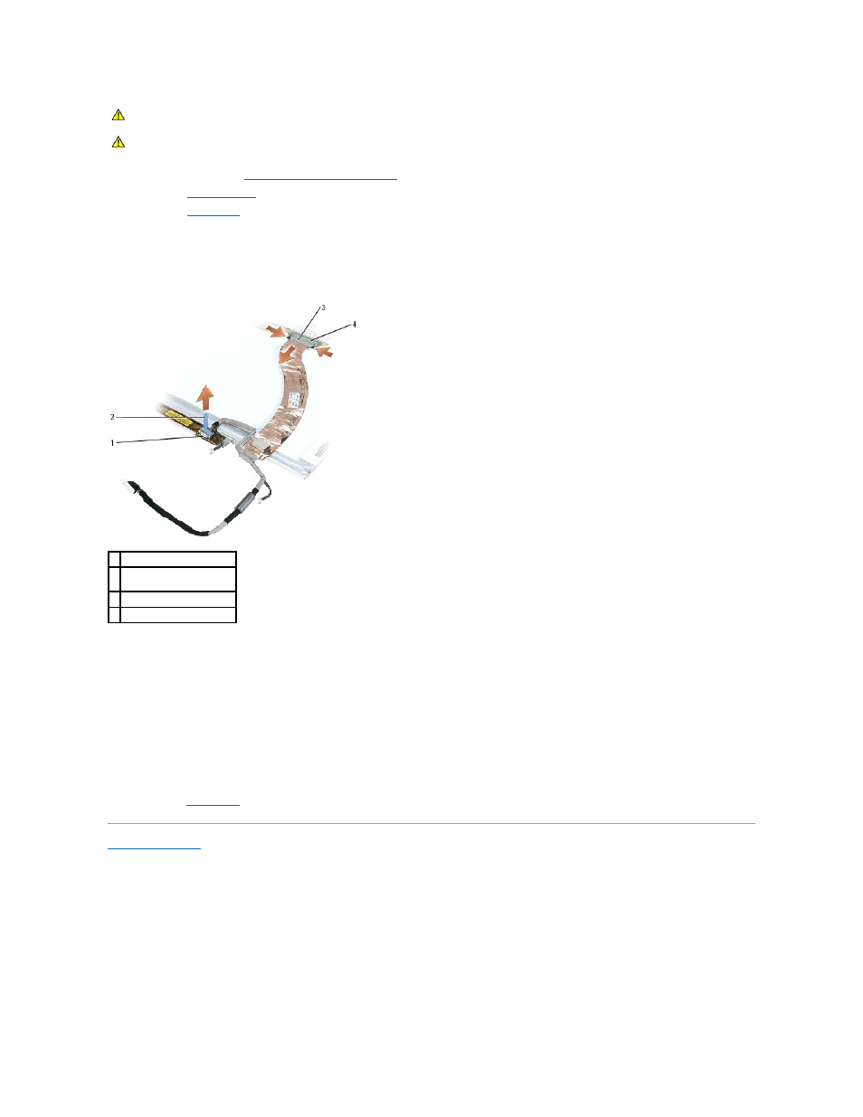 Installing the display panel | Dell Latitude 110L User Manual | Page 16 / 45
