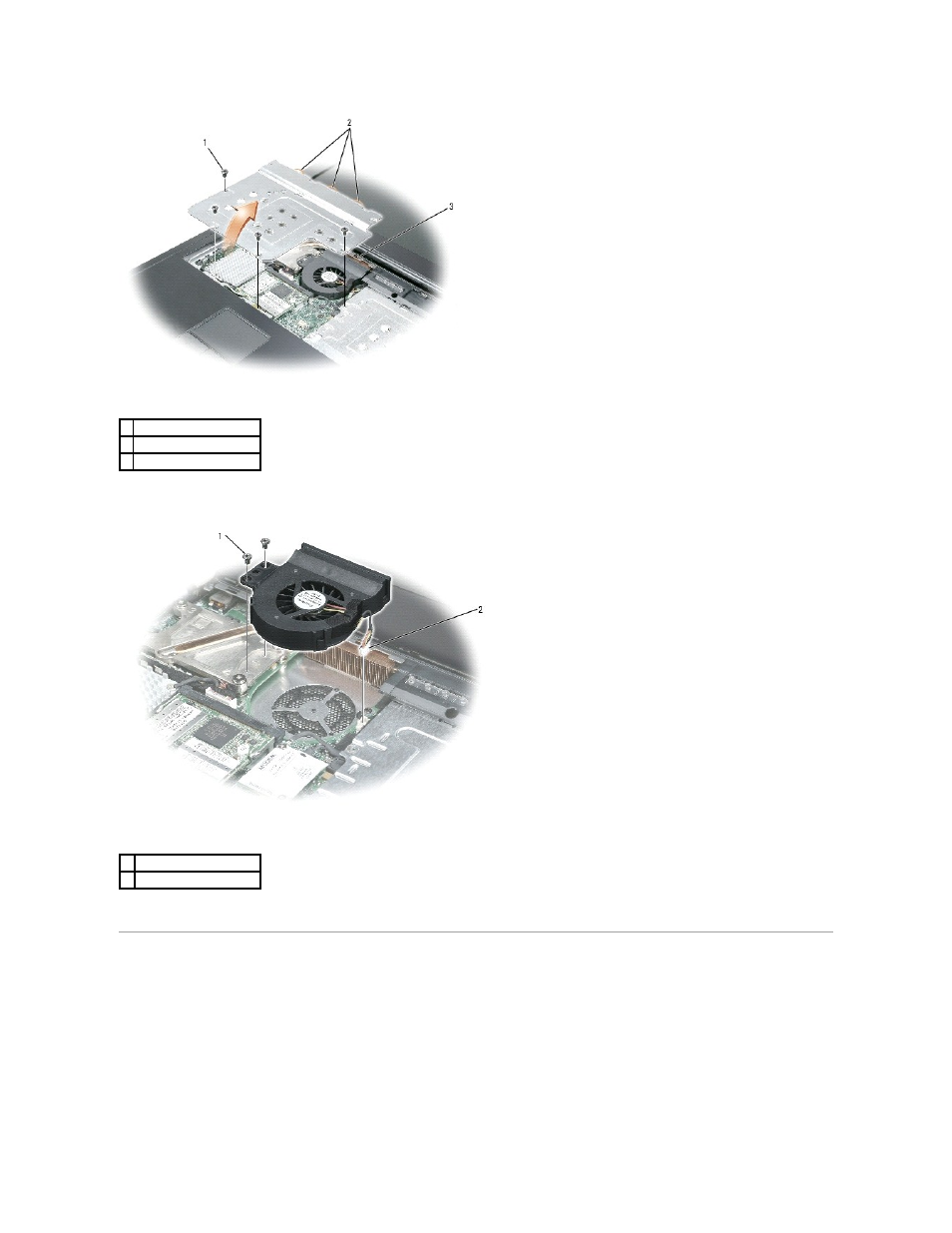 Installing the cooling fan | Dell Latitude 110L User Manual | Page 32 / 45