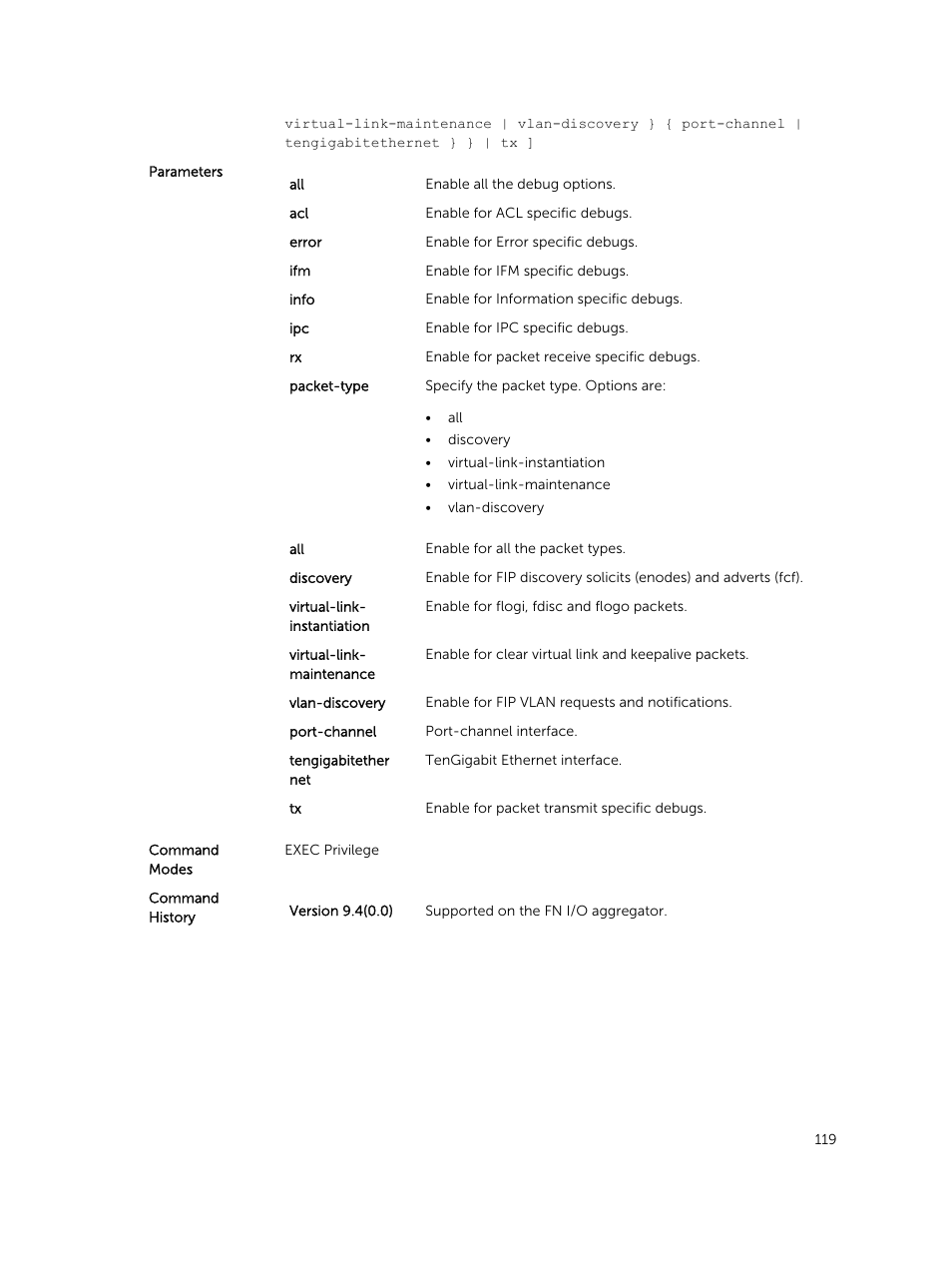 Dell PowerEdge FX2/FX2s User Manual | Page 119 / 462