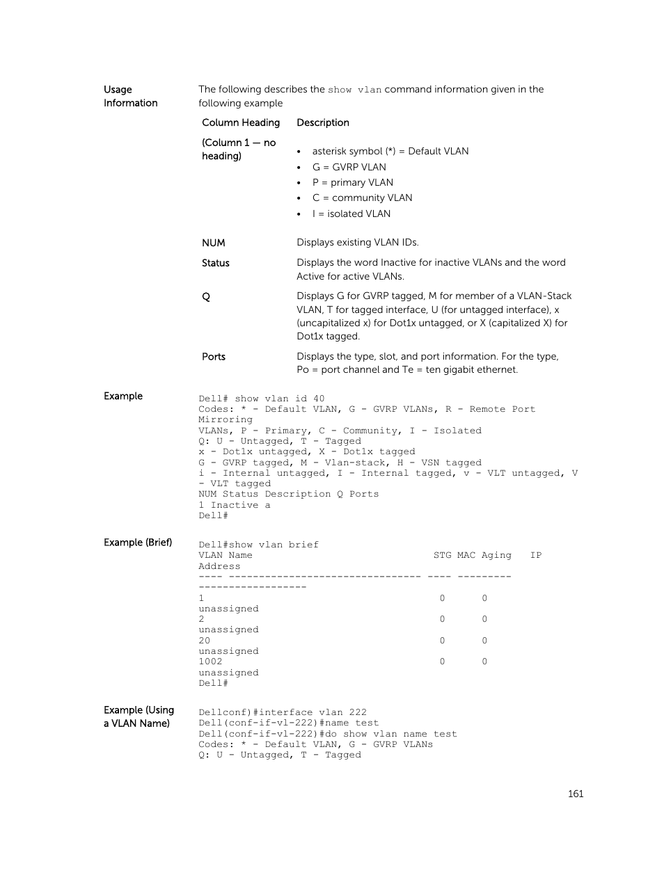 Dell PowerEdge FX2/FX2s User Manual | Page 161 / 462