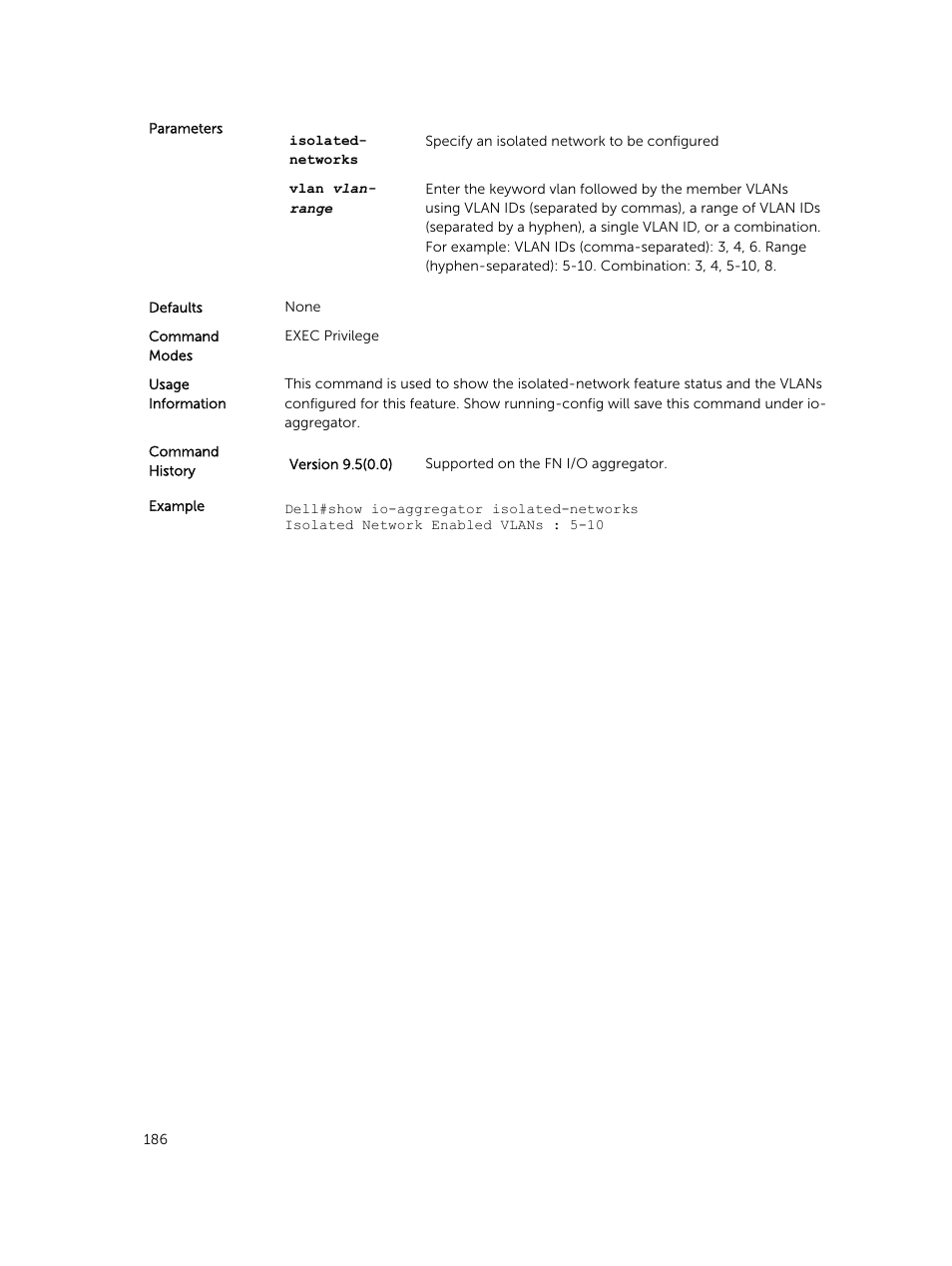 Dell PowerEdge FX2/FX2s User Manual | Page 186 / 462
