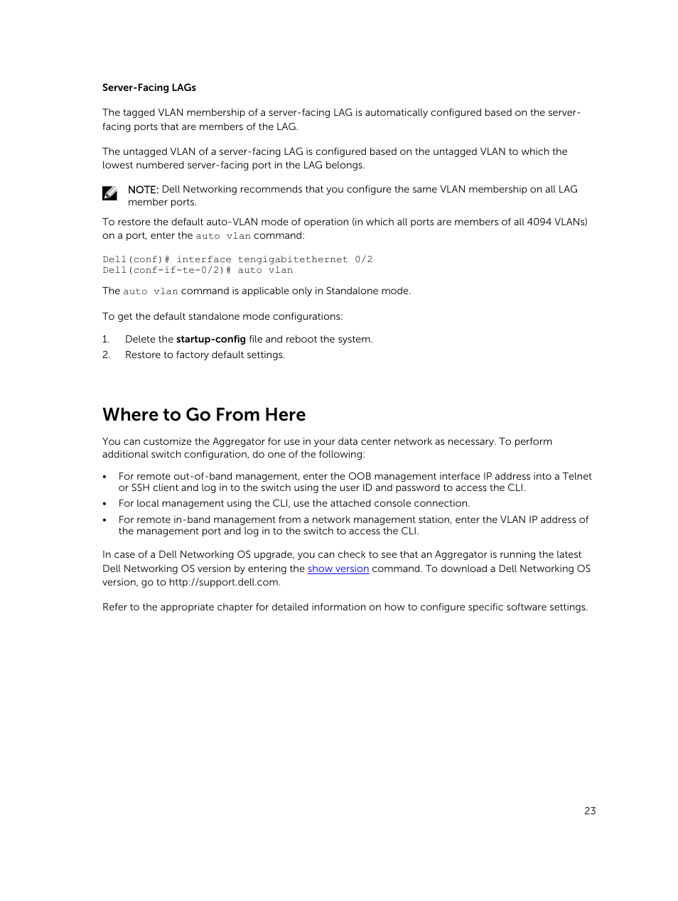 Where to go from here | Dell PowerEdge FX2/FX2s User Manual | Page 23 / 462