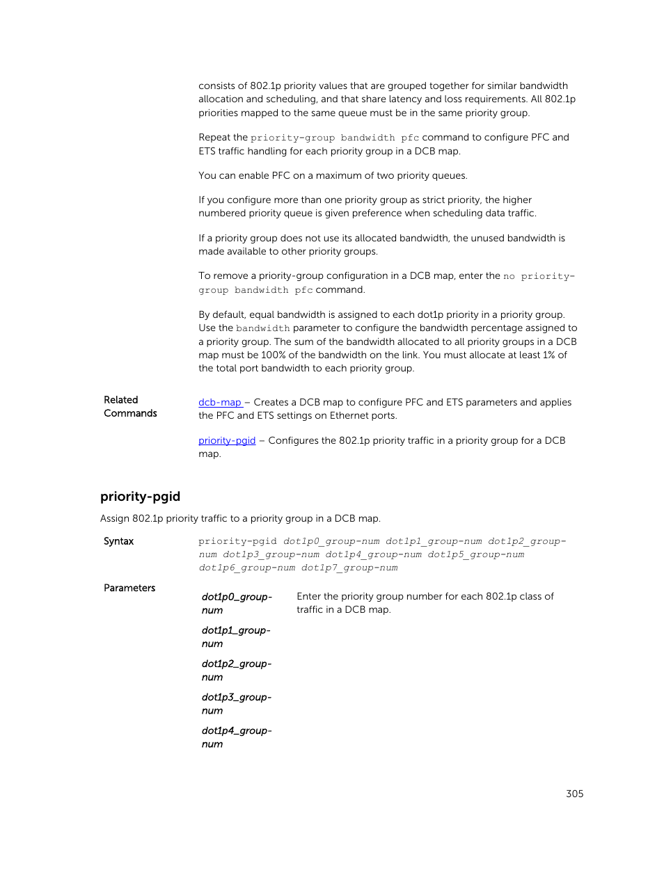 Priority-pgid | Dell PowerEdge FX2/FX2s User Manual | Page 305 / 462