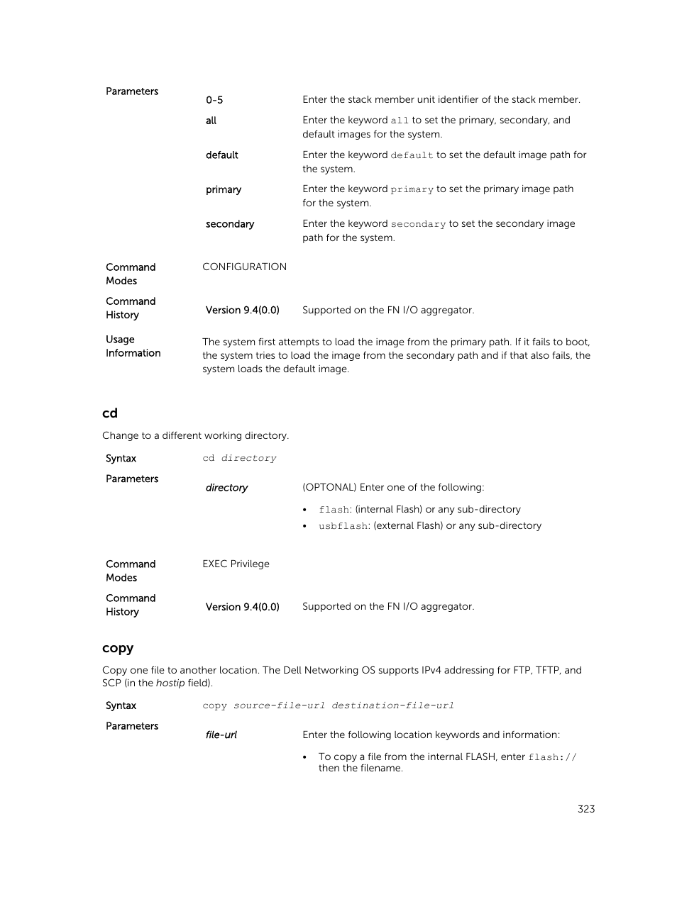 Copy | Dell PowerEdge FX2/FX2s User Manual | Page 323 / 462