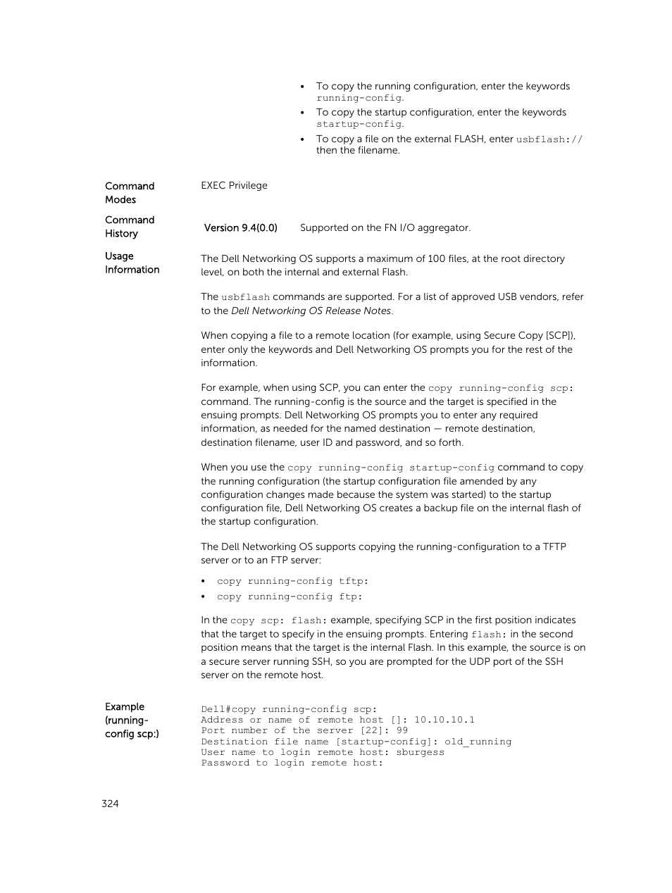 Dell PowerEdge FX2/FX2s User Manual | Page 324 / 462