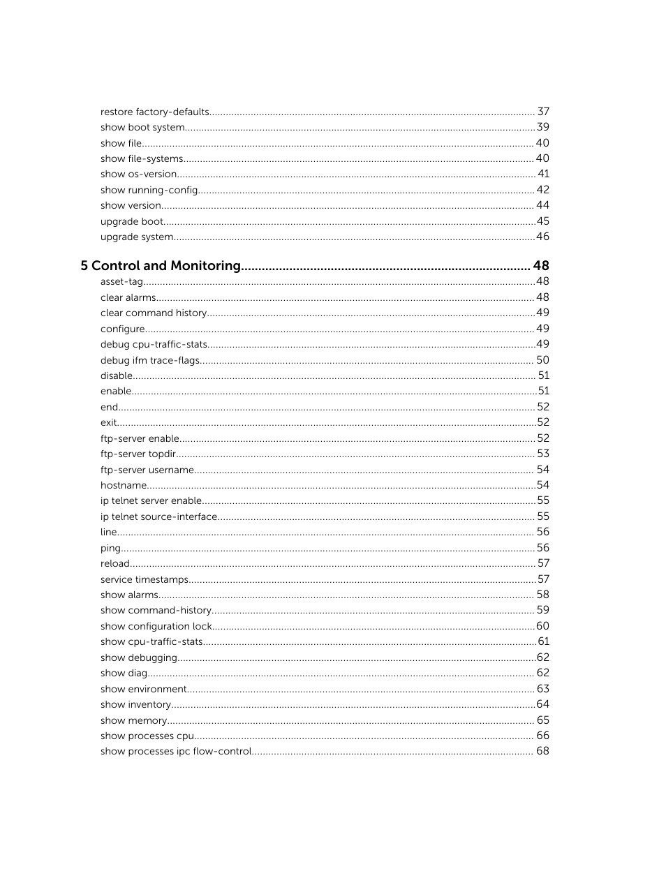 5 control and monitoring | Dell PowerEdge FX2/FX2s User Manual | Page 4 / 462